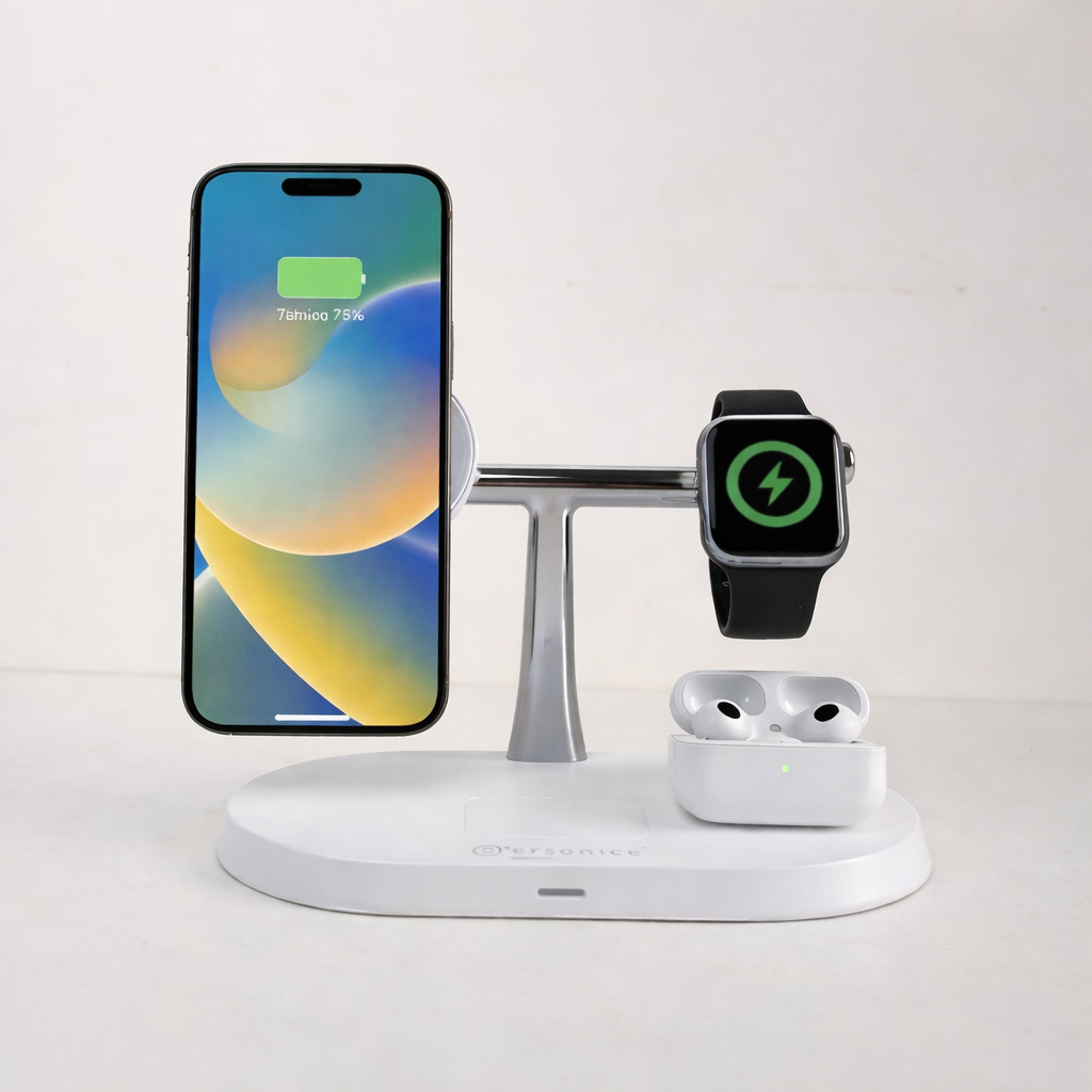 Personica 3 in 1 wireless Charger (Pack of 2)